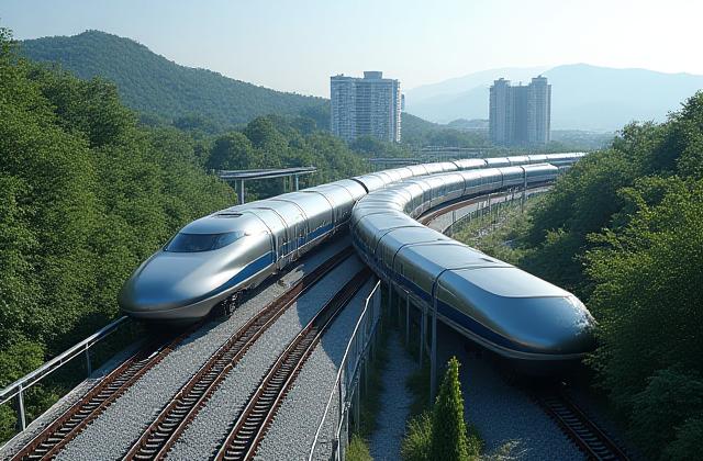 高速鉄道新設路線の視覚影響評価